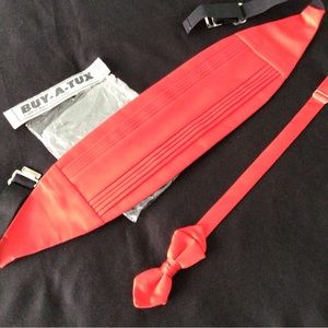 Cummerbund and bow tie set - Buy-A-Tux